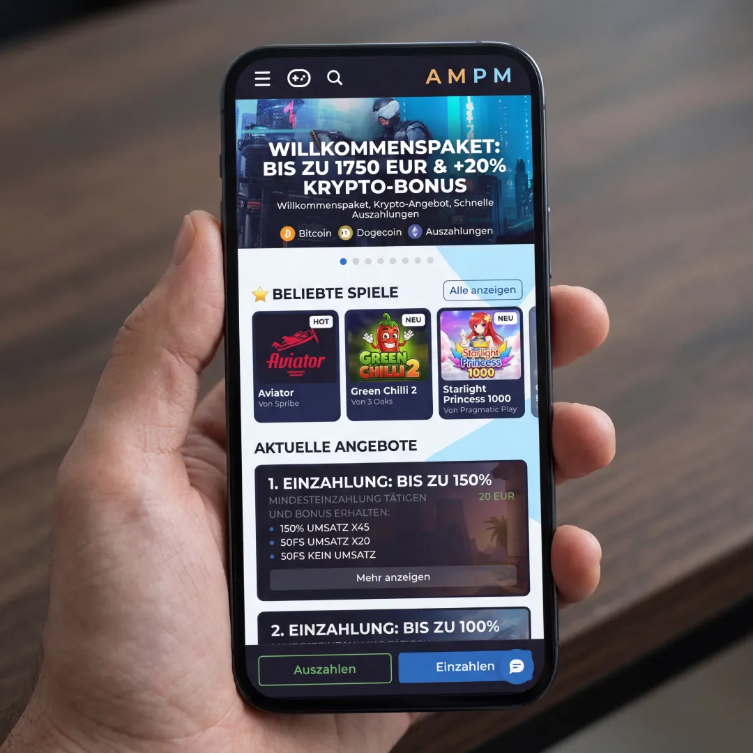 AMPM Casino Bonus